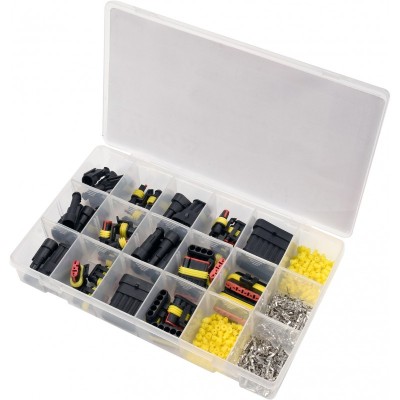 YATO Set 424 conectori electrici 1-6 PIN foto