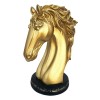 Statueta decorativa, Bust Cal, Auriu, 24 cm, 216H-1
