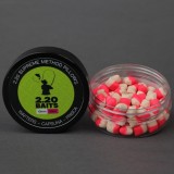 Wafters 2.20 Baits Supreme Pernute, Alb - Roz, Capsuna &amp; Frisca, 10mm, 50ml