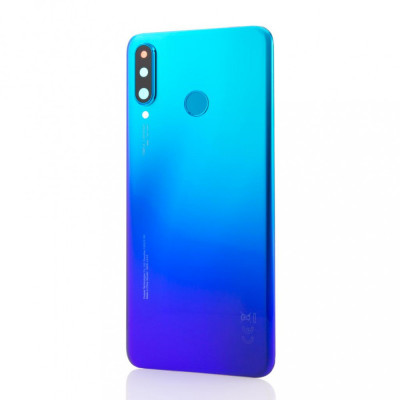 Capac Baterie Huawei P30 Lite, P30 Lite New Edition (2020), Peacock Blue foto