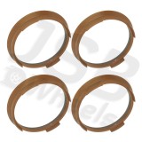 Set inele de centrare ghidaj jante noi 70.4-65.1 mm Peugeot, Opel