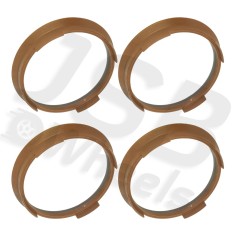 Set inele de centrare ghidaj jante noi 70.4-65.1 mm Peugeot, Opel