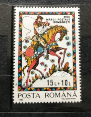 Romania (1993) LP 1312 Ziua marcii postale romanesti foto