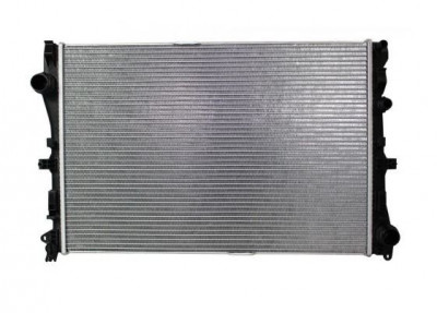 Radiator racire Mercedes Clasa C (W205), 03.2014-, C160/C180, motor 1.6 T, 95/115 kw, benzina, cutie manuala, cu/fara AC, 640x436x28 mm, SRLine, alum foto