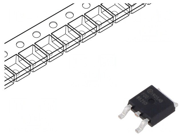 Tranzistor N-MOSFET 150V 27A 132W DPAK