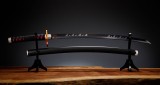 Demon Slayer: Kimetsu no Yaiba Proplica Replica 1/1 Nichirin Sword (Tanjiro Kamado) Kyojuro Rengoku&acute;s Sword Gueard Ver. 88 cm