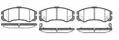 Placute frana Isuzu Trooper, Trooper (Ub), Trooper Autoturism De Teren, Deschis, Trooper Autoturism De Teren, Deschis (Ub); Opel Frontera A (5 Mwl4),