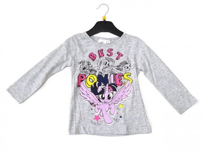 Bluza gri My Little Pony 3-8ani foto