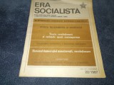 Cumpara ieftin REVISTA ERA SOCIALISTA NR 22 1987