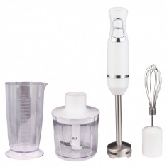 Blender, tocator si agitator 3in1 Voltz V51112BSC, 800W, 700 ml, 2 viteze, Cutite din otel, ?lb foto