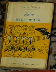 Agatha Christie - Zece negri mititei (Colectia Meridiane 1966) foto