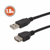 Prelungitor USB fisa A - soclu A 1,8m Best CarHome, Delight