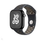 Cumpara ieftin Curea sport cu orificii, THD, compatibila Apple Watch 46 mm seria 10, Apple Watch SE 44 mm, midnight sky
