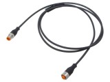 Cablu LUMBERG AUTOMATION M12 3,4 pini 1,5m RST 3-RKT 4-3-224/1,5 M pentru senzori și automatizări