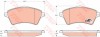 Set placute frana,frana disc LAND ROVER RANGE ROVER III (LM) (2002 - 2012) TRW GDB1473