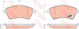 Set placute frana,frana disc LAND ROVER RANGE ROVER III (LM) (2002 - 2012) TRW GDB1473