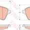 Set placute frana,frana disc LAND ROVER RANGE ROVER III (LM) (2002 - 2012) TRW GDB1473
