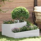 VidaXL Ghiveci 80x80x50 cm Oțel Galvanizat