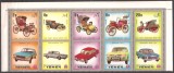 YEMEN 1970 AUTOMOBILE EUROPENE ( serie dantelata) MNH, Nestampilat