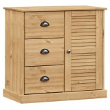 Cumpara ieftin Servanta cu sertare VIGO, 78x40x75 cm, lemn masiv de pin