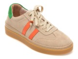 Pantofi sport FLAVIA PASSINI bej, BUL1454, din piele intoarsa