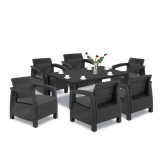 Cumpara ieftin Set de mobilier de grădină Corfu Big Duo cu masă melodică