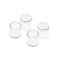 Set 4 bucati protectii pentru picioare scaun, PVC, 18 mm, anti-zgarieturi, transparente