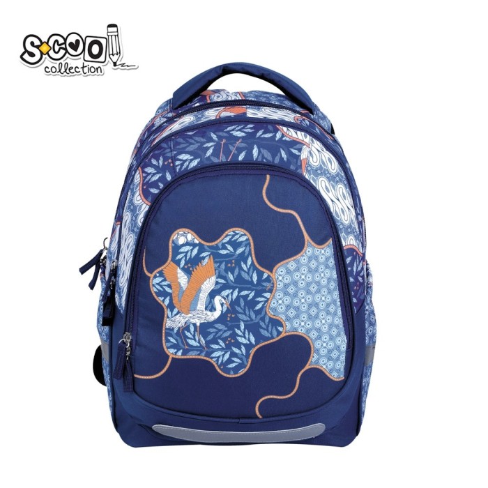 Ghiozdan anatomic LIGHT EGRET, 41x28x17 cm &ndash; S-COOL