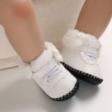 Ghetute imblanite albe (Marime Disponibila: 3-6 luni (Marimea 18 incaltaminte))