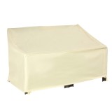 Outsunny Husă de protecție pentru mobilier de grădină cearceaf impermeabil 140L x 84l x 56/94H cm Oxford de &icirc;naltă densitate 600D Bej | Aosom Romania