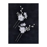 Cumpara ieftin Ace Par Mireasa, Model cu Pietre 9X3cm, Aurii , 2buc - 46741