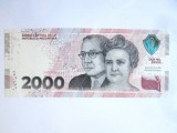 Argentina 2000 Pesos 2023 UNC,bancnota comemorativa