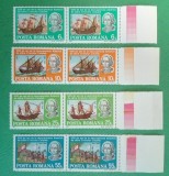 TIMBRE ROMANIA MNH LP1296/1992 500 ani descoperirea Americii -Serie in pereche, Nestampilat