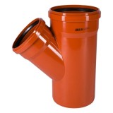 Racord KG DN 200/160, 45 Grade pentru Țeavă Canalizare