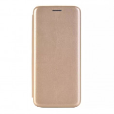 Husa Flip Carte Cu Magnet Lux Upzz Samsung S8 G950 Gold foto