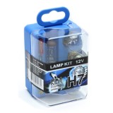 Set Becuri Auto Kraftmann H7 12V + Sigurante - Bec Far Halogen, Diverse Tipuri Soclu: H1, H4, H7, etc.