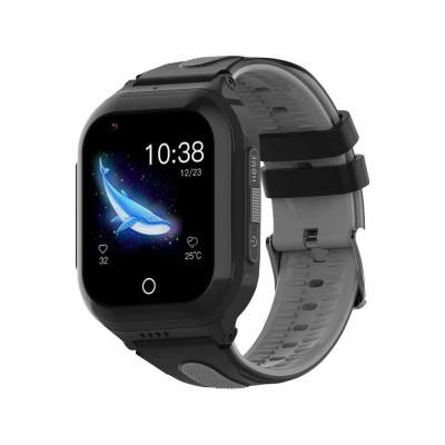 Ceas Smartwatch Pentru Copii Wonlex KT24S cu Localizare GPS, Functie Telefon, Istoric, Contacte, Chat, Negru foto