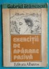 Exercitii de aparare pasiva - Gabriel Stanescu, Albatros 1984, Poezie volum debut, 64 pagini