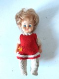 Papusa ARI Germania, vintage, nr 3402, stanta, anii 60, 15cm, colectie