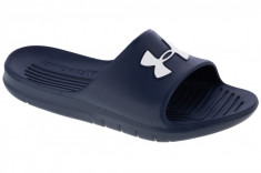 Papuci flip-flop Under Armour Core PTH Slides 3021286-400 albastru marin foto