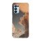 Husa compatibila cu Oppo A77 model Orange clouds, Silicon, TPU, Viceversa