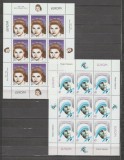 Macedonia 1996 - Europa, personalități feminine, Maica Teresa, serie minicoli neuzate