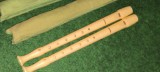 2 FLUIERE fluier HOHNER ( MADE IN GERMANY ) LUNGIME 33 CM