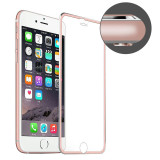 Folie Protectie ecran antisoc Apple iPhone SE (2020) Enkay Tempered Glass Full Face Roz