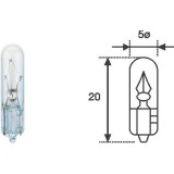 MAGNETI MARELLI 003721100000 Bec, lumini bord