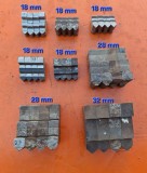 B286 Bacuri pentru universal cu 3 bacuri 10 11 16 20 22 24 25 27 28 30 32 36