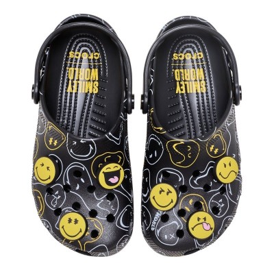 Saboti Crocs Classic Smiley Clog Multicolor - Multi foto