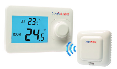 Termostat ambiental wireless, digital neprogramabil Logictherm R3 RF foto