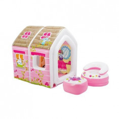 Spatiu de joaca gonflabil Intex - Princess play house, 124 x 109 x 122 cm foto