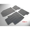 Set covorase auto din cauciuc Renault Clio 3 (R0/1) 2005-2012; Renault Modus 2005-2011, Negre AutoDrive ProParts